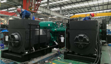 喜讯，米兰平台3台2000KW/10.5KV高压发电机并网成功