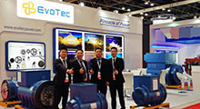 EvoTec米兰平台惊艳亮相2018中东迪拜电力展