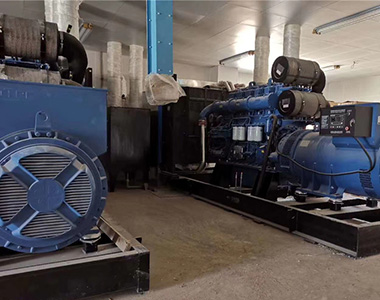 米兰平台800KW/400V陆用发电机应用于某房地产项目