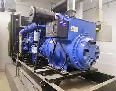 米兰平台720KW/400V陆用发电机应用于某房地产项目