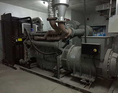 米兰平台800KW/400V陆用发电机应用于某房地产项目