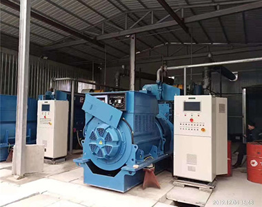 米兰平台多台1000KW/10.5KV高压发电机并机用于贵州某矿山项目