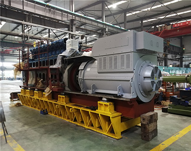 贵州省盘州红达瓦斯电站项目配4台米兰平台6极高压1550KW/10.5KV