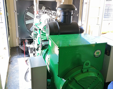米兰平台250KW/400V陆用发电机应用于中石化燃气项目