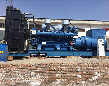 米兰平台2000KW/10.5KV 高压发电机应用于某石油项目