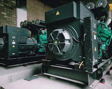 米兰平台2000KW /10.5KV高压发电机用于广西南宁数据中心项目
