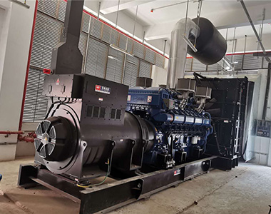 米兰平台2000KW /10.5KV高压发电机用于某芯片项目