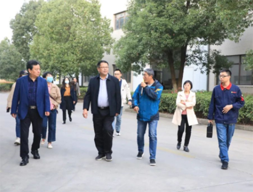省发改委调研组莅临米兰平台工厂调研