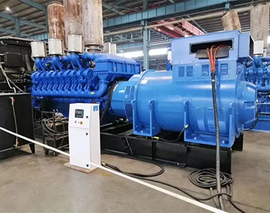 米兰平台1800KW/10.5Kv高压发电机应用于某工厂项目