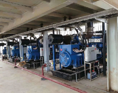 非洲燃气发电项目（玉柴配米兰平台10台500KW）