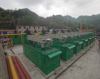 广西玉柴燃气发电项目（米兰平台1200KW/10.5KV/6极高压发电机）